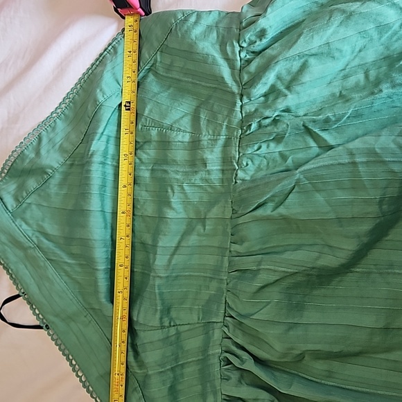 Green forever21 Halter Maxi Dress Size L - Picture 7 of 8